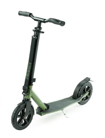 Frenzy 205mm Pneumatic Military Green Recreational Scooter